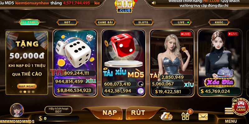 Cổng game HITCLUB