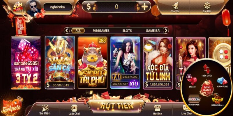 Cổng game SUNWIN