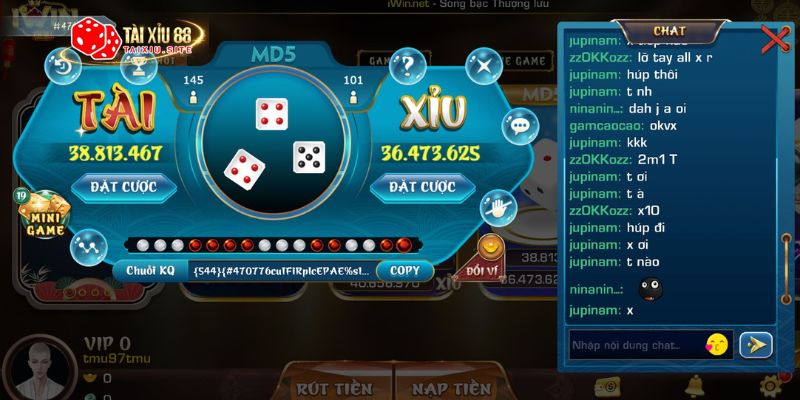Hình ảnh game Tài Xỉu MD5