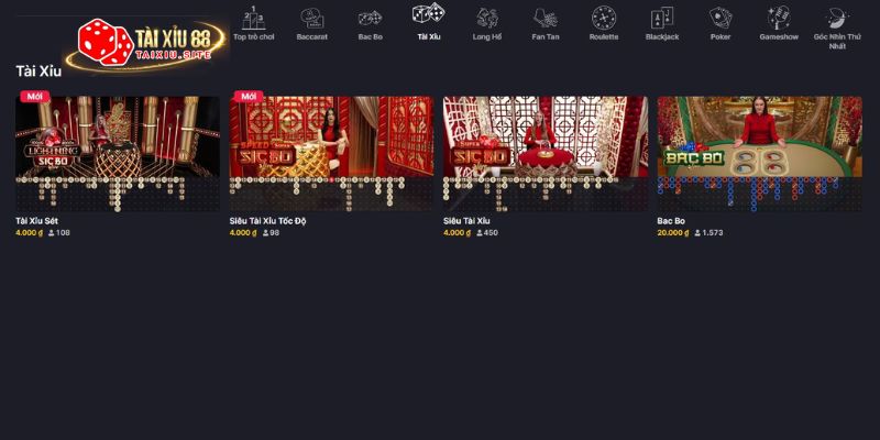 Hình ảnh game Sicbo Live