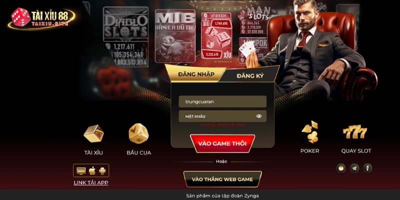 Trải nghiệm tài xỉu manclub tại Tài Xỉu 88