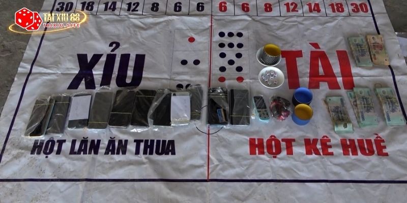 Một số hình ảnh tài xỉu offline truyền thống